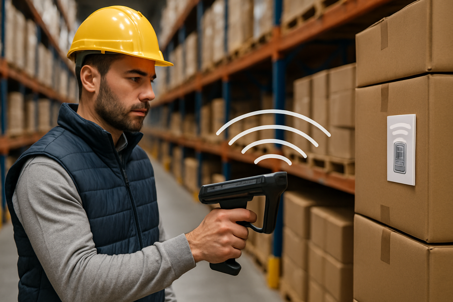 Traçabilité RFID en entrepôt