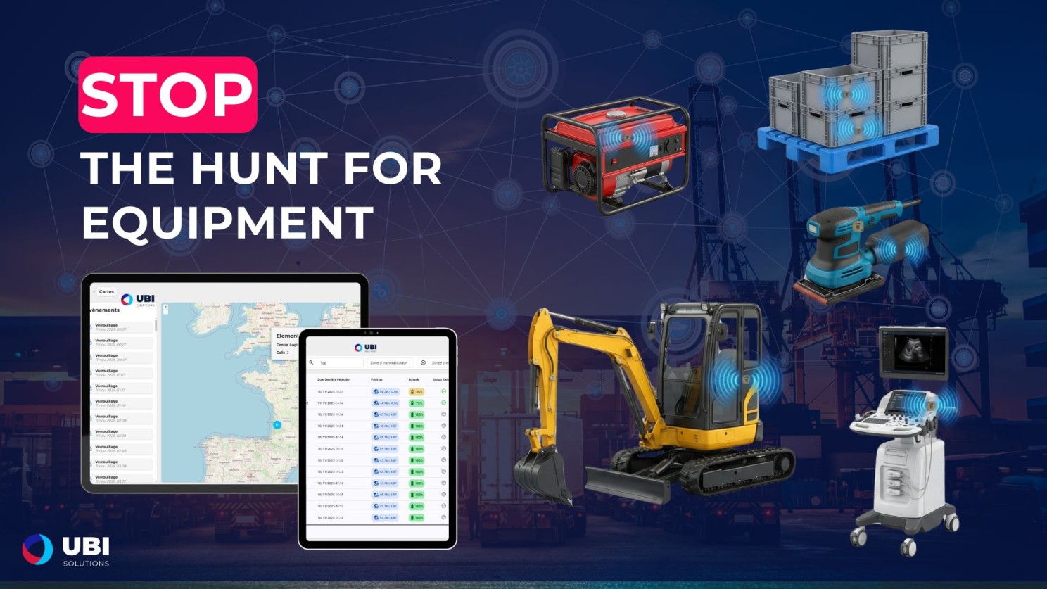 Stop the hunt for equipment
